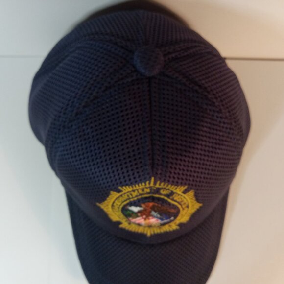 DOJ  Dept. Of Prisons Blue Baseball Cap - Picture 3 of 7